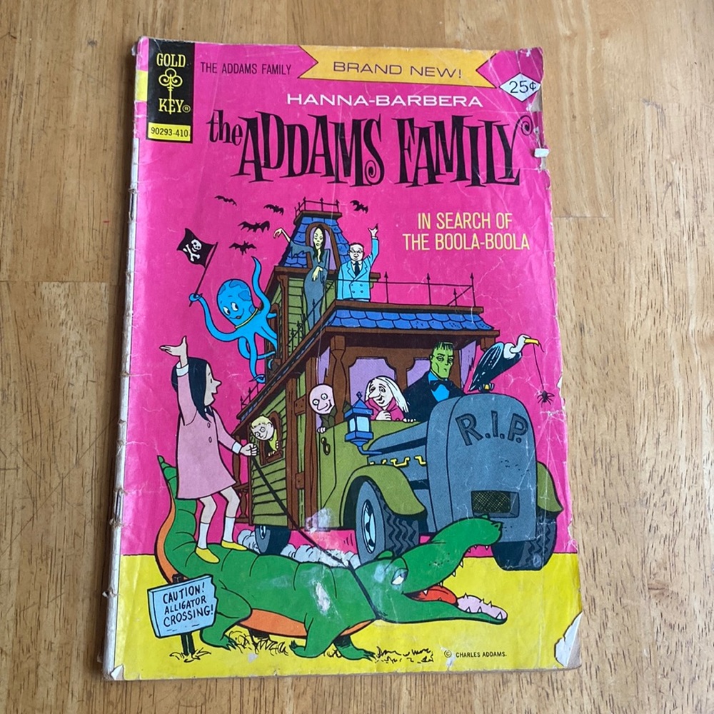 1974 Gold Key Hanna-Barbera The Addams Family #1 Vintage